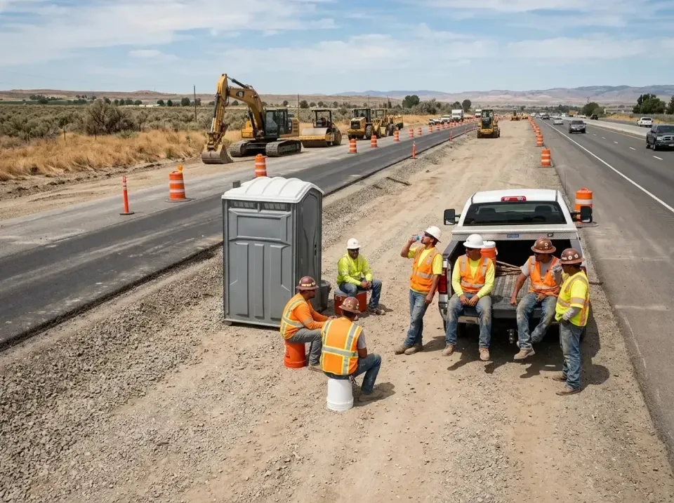 highway-road-construction-crew-007 — frequently asked questions, Porta Potty and Restroom Rentals in Shenandoah Farms, VA